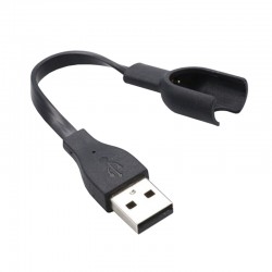 Зарядный кабель USB Charger для Xiaomi Mi Band 2 Black